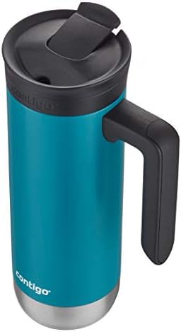 Juniper green superior 2.0 handled travel mug — photo 4