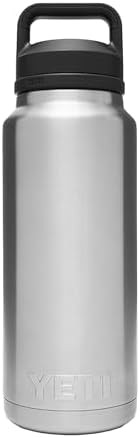Stainless 36 oz bottle with chug cap