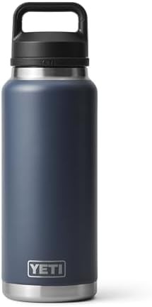 Navy 36 oz bottle with chug cap
