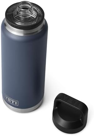 Navy 36 oz bottle with chug cap — photo 3