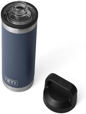 Navy 18 oz bottle with chug cap — photo 3