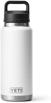 White 36 oz bottle with chug cap
