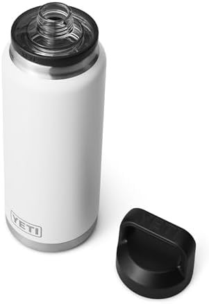 White 36 oz bottle with chug cap — photo 3