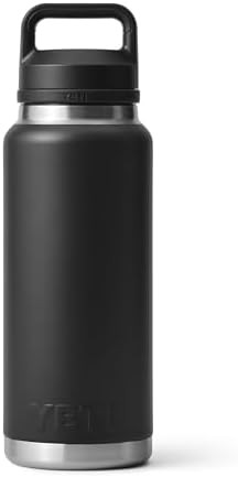 Black 36 oz bottle with chug cap — photo 5
