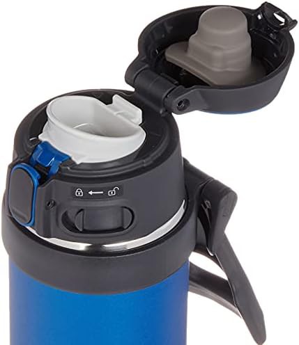 Cobalt blue travel mug with handle 20 oz — photo 4
