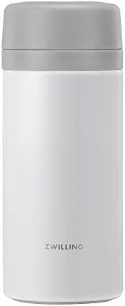 Silver White Stainless Steel Infuser Bottle