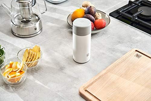Silver White Stainless Steel Infuser Bottle — photo 5
