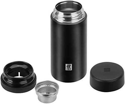 Matte Black Stainless Steel Infuser Bottle — photo 3