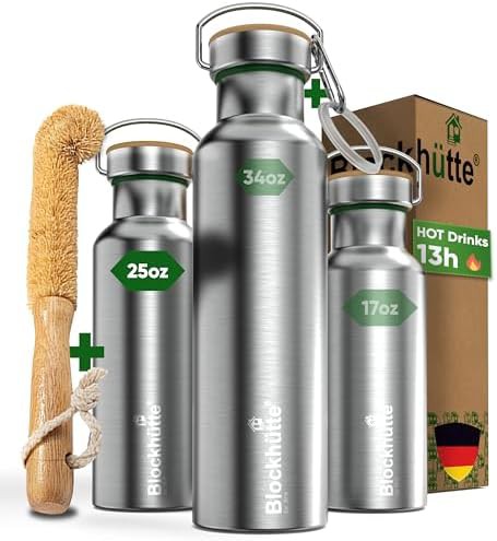 Wide Mouth Stainless Steel Bottle 25 oz