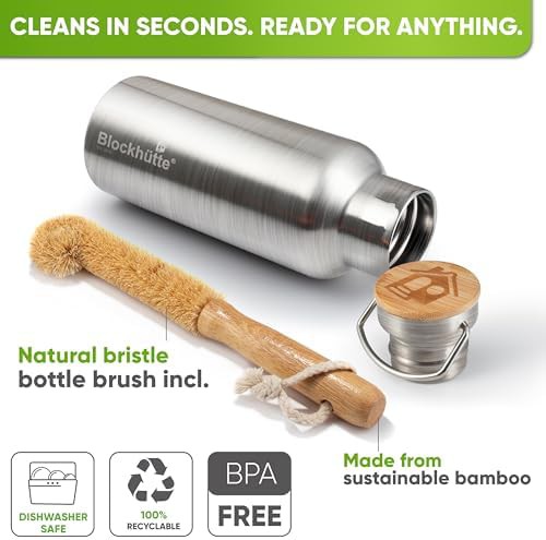 Wide Mouth Stainless Steel Bottle 25 oz — photo 3