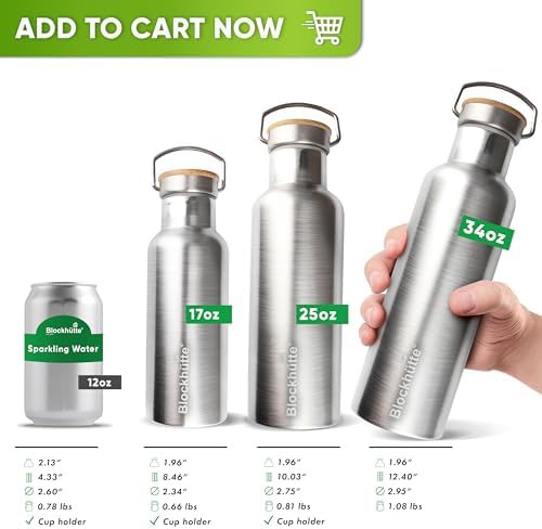 Wide Mouth Stainless Steel Bottle 25 oz — photo 5