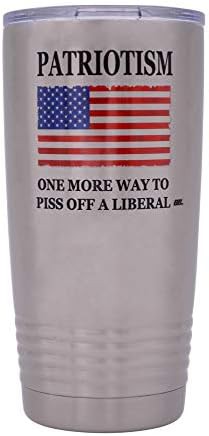 Conservative republican 20 oz travel tumbler