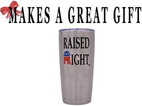 Funny raised right 20 oz travel tumbler — photo 4