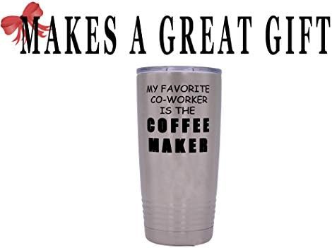 Funny coworker coffee maker 20 oz travel tumbler — photo 4