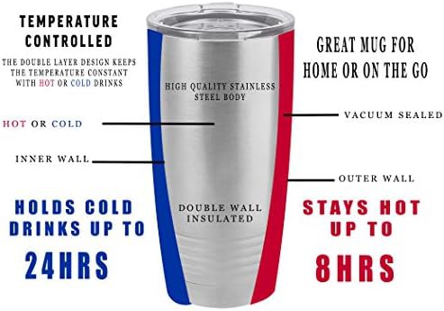 Funny sarcastic office 20 oz travel tumbler — photo 3