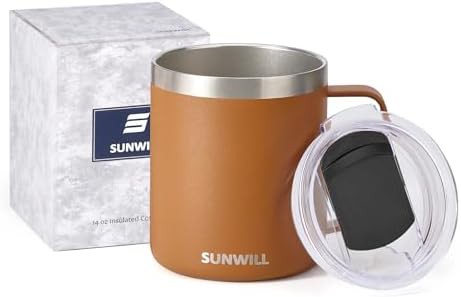 Classic stainless steel insulated mug — photo 5