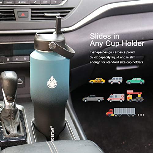 Wide Mouth 32 oz Insulated Sport Bottle — photo 3