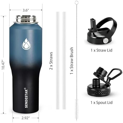 Wide Mouth 32 oz Insulated Sport Bottle — photo 5