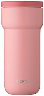 Insulated Nordic Pink Ellipse Travel Mug