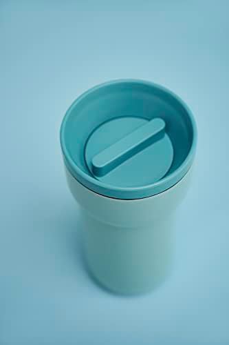 Insulated Nordic Pink Ellipse Travel Mug — photo 3