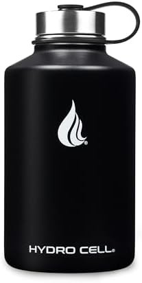 Large Black Stainless Steel Bottle 64 oz — photo 3