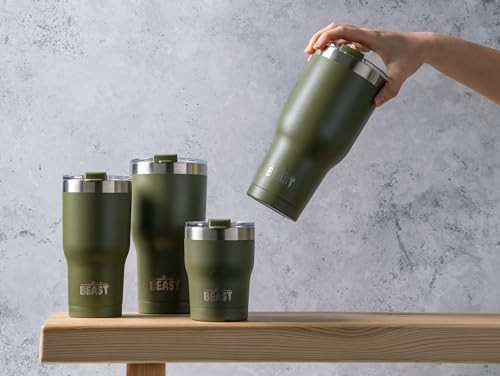 Army Green Beast Vacuum Tumbler 40 oz — photo 3