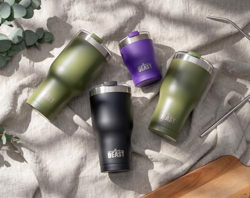 Army Green Beast Vacuum Tumbler 40 oz — photo 4