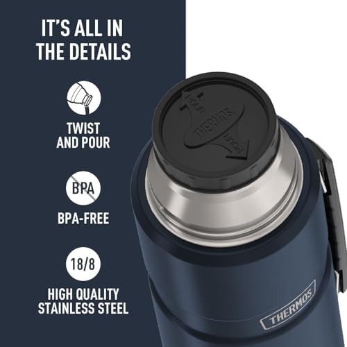 Midnight blue King beverage bottle 68oz — photo 3