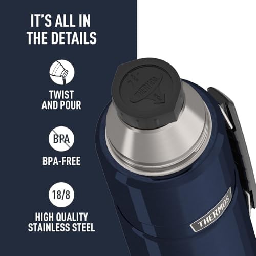 Midnight blue King beverage bottle 40oz — photo 4