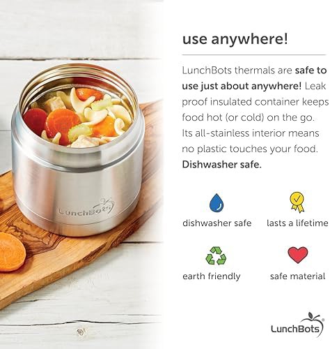 Aqua wide mouth insulated food jar — photo 3
