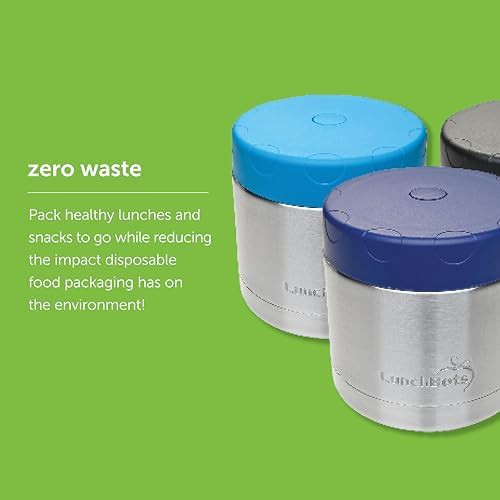 Aqua wide mouth insulated food jar — photo 4
