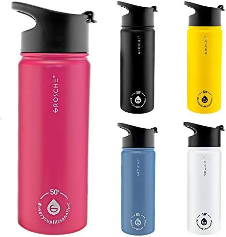 Pink Stainless Steel Tea Infuser Flask — photo 4