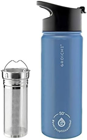 Blue Steel Vacuum Insulated Tea Infuser 16 oz — photo 4