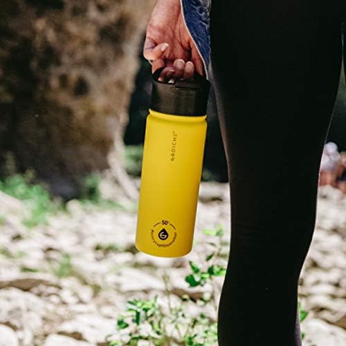 Yellow Stainless Steel Tea Infuser Flask — photo 5