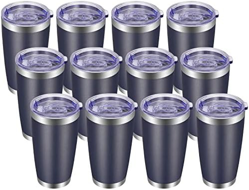 Navy blue tumbler 20 oz 12 pack