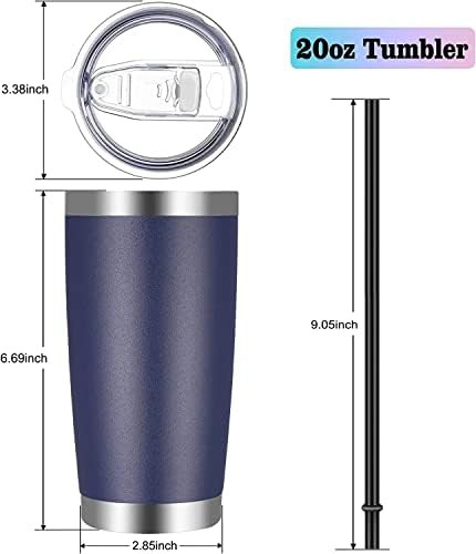 Navy blue tumbler 20 oz 12 pack — photo 4