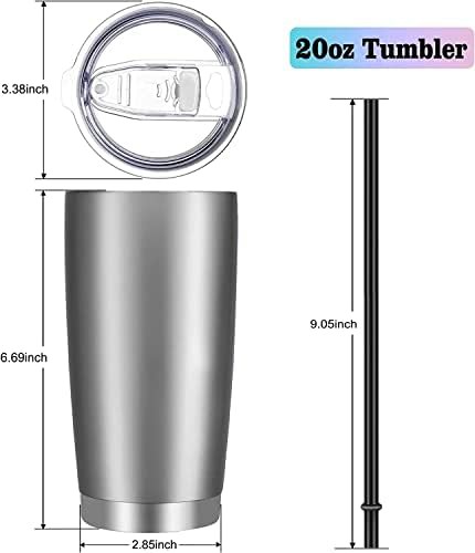 Stainless steel tumbler 20 oz 6 pack — photo 4