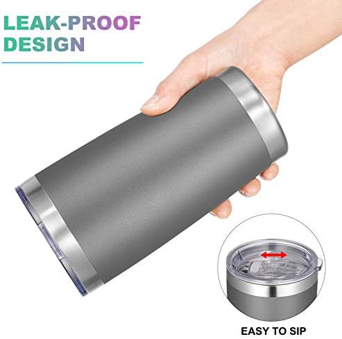 Grey vacuum insulated tumbler 20 oz — photo 3