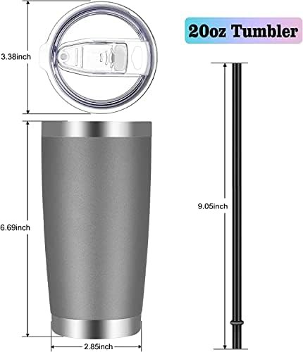 Grey vacuum insulated tumbler 20 oz — photo 4