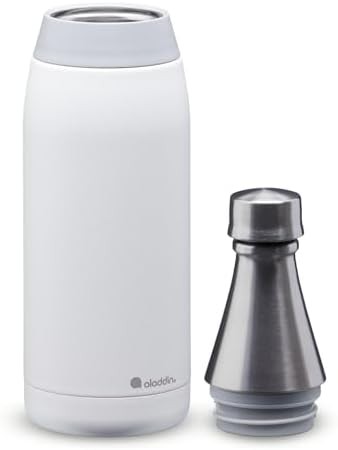 Fresco Thermavac Stainless Steel Bottle Snowflake White — photo 4