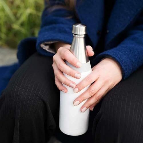 Fresco Thermavac Stainless Steel Bottle Snowflake White — photo 5