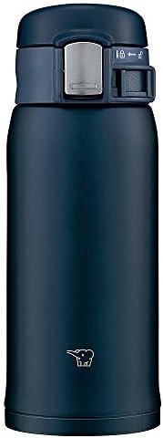 Navy stainless steel mug 360 ml