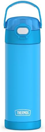 Electric blue Funtainer spout bottle 16oz