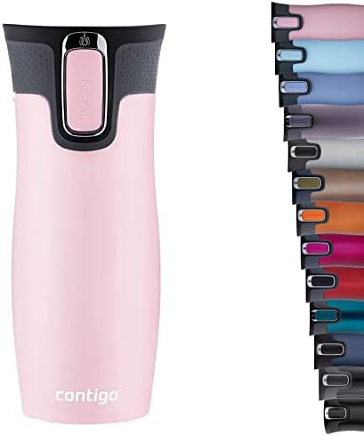 West Loop millenial pink travel mug 470 ml