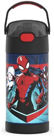 Spider-Man Funtainer straw bottle 12oz