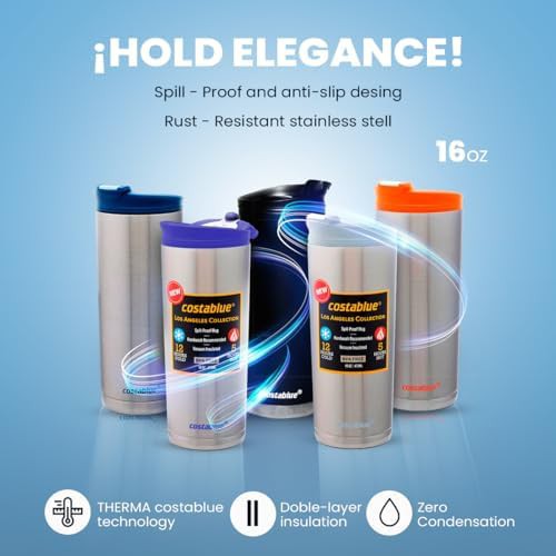 Leakproof stainless steel 16 oz coffee mug — photo 5