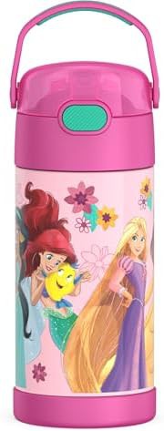 Disney Princess Funtainer straw bottle 12oz