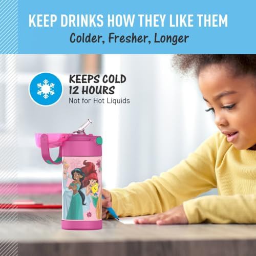 Disney Princess Funtainer straw bottle 12oz — photo 5