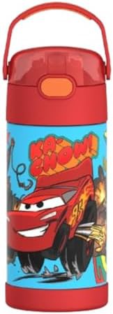 Disney Cars Funtainer straw bottle 12oz