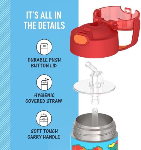 Disney Cars Funtainer straw bottle 12oz — photo 4